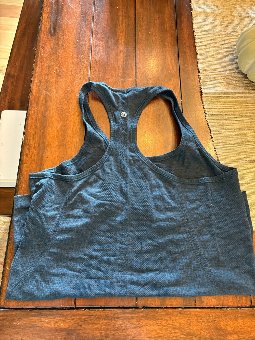 lululemon athletica Dark Teal Racerback Tank Top